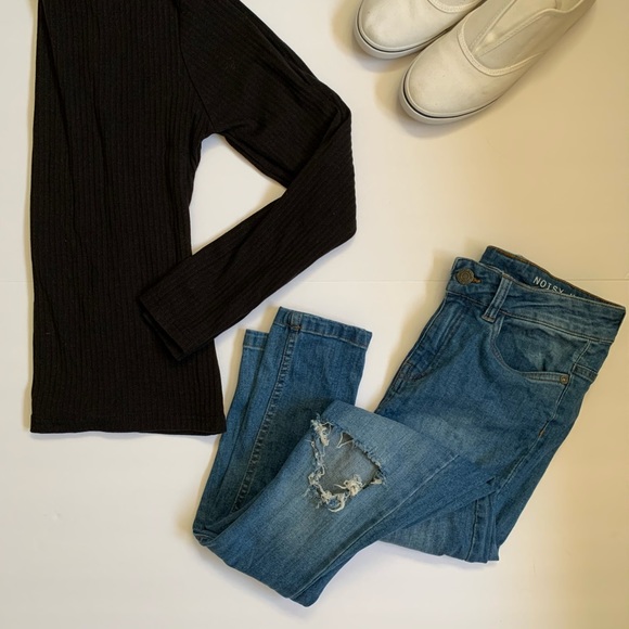 Noisy May Denim - Noisy May Distressed Jeans